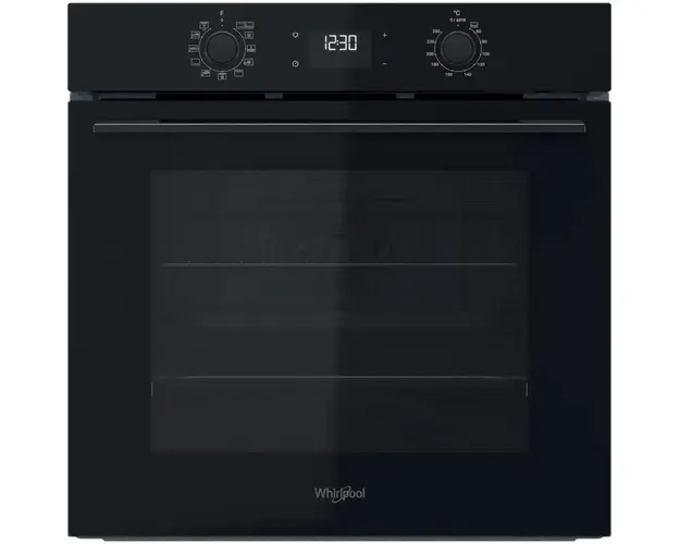 Cuptor incorporabil Whirlpool OMK58CU1SB, Electric, Multifunctional, 71 l, Autocuratare catalitica, Display, Clasa A+, Negru