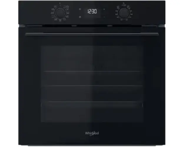 Cuptor incorporabil Whirlpool OMK58HU1B, Electric, Multifunctional, 71 l, Autocuratare hidrolitica, Display, Clasa A+, Negru