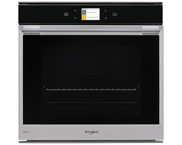 Cuptor incorporabil Whirlpool W9 OM2 4MS2 P, 73 l, grill, piroliza, clasa A+, negru/inox