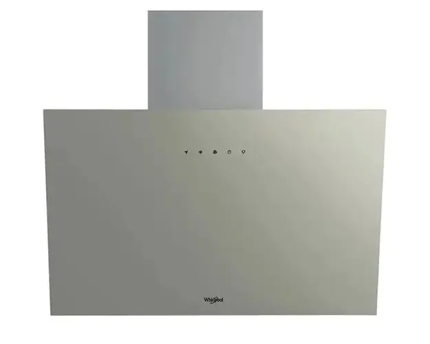 Hota decorativa Whirlpol WHVP62FLTSD, 1 motor, 650 m3/h, L 60 cm, argintiu
