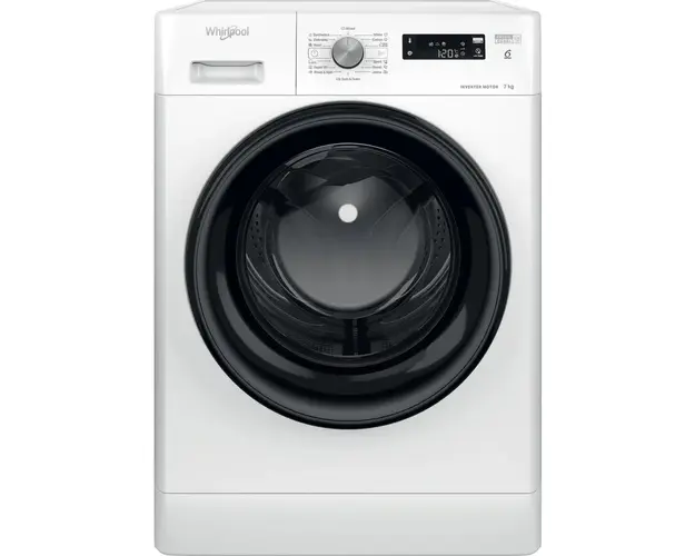 Masina de spalat rufe Whirlpool FFS 7259 B, 7kg, 1200rpm, clasa B, Inverter, 6th Sense, alb