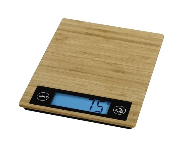 Cantar de bucatarie Xavax Philina, 00113956, 5 kg, functie tara, oprire automata, maro