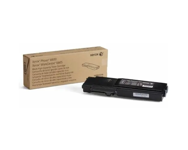 BLACK HIGH CAPACITY TONER CARTRIDGE, DMO Phaser 6600 / WorkCentre 6605 106R02236