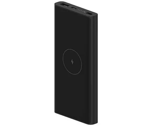 Acumulator extern , 10000 mA, Fast Wireless - Power Delivery (PD) - Quick Charge 4.0, 22.5W, BHR5460GL, Negru