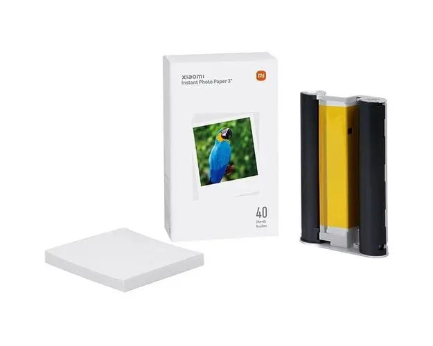 Hartie foto Xiaomi 3 + cartus compabil cu imprimanta foto portabila Xiaomi 1S EU