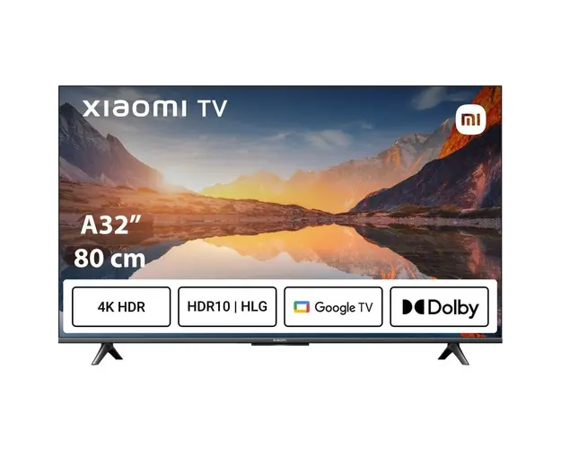 Televizor Xiaomi LED A, 80 cm, Smart Google TV, Full HD, Clasa E