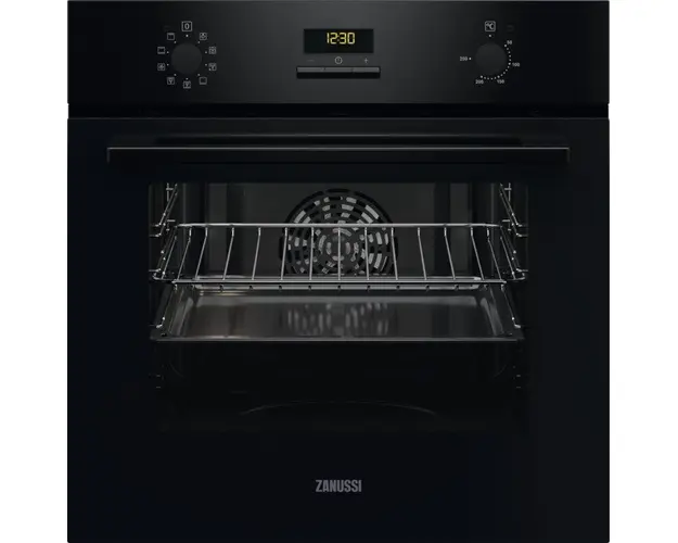 Cuptor incorporabil Zanussi ZOHEE2K2, Electric, 65 L, 7 functii, Grill, Aqua clean, Display, Negru