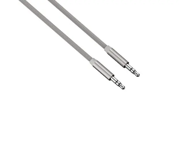 Cablu audio Hama, 80536, 0,5m, argintiu