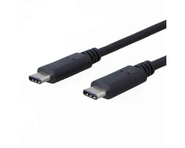 Cablu de conectare , Lanberg CA-CMCM-10CU-0010-BK , USB 2.0 C tata USB 2.0 C tata , 1 m , negru