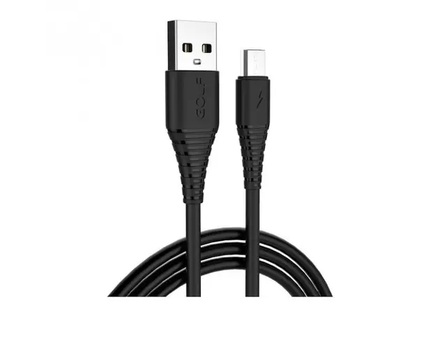 Cablu Golf USB la Micro USB Negru GC-64M