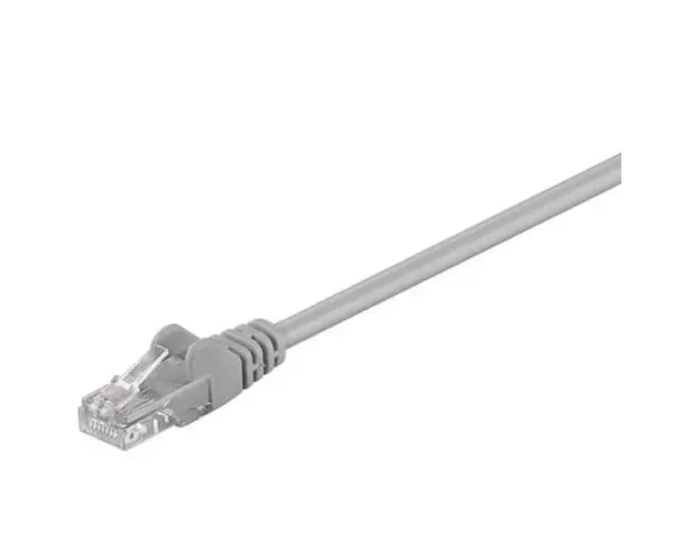 Cablu UTP CAT5 patch cord 10m UTP-0008-10GY gri Goobay