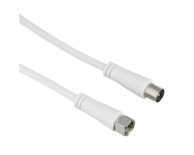 Hama Cablu SAT F-coax pl,90dB,1.5 m 122432