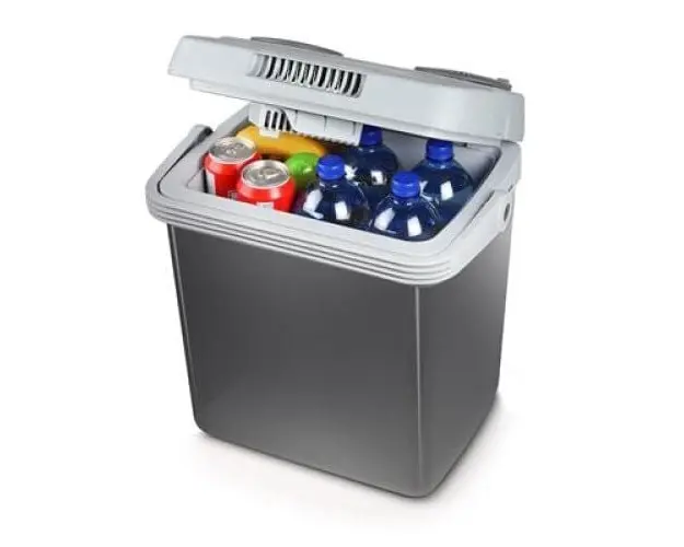 Lada frigorifica auto Tristar KB-7526, Volum 24 l, 58W, racire inclazire, Incarcare auto, Gri