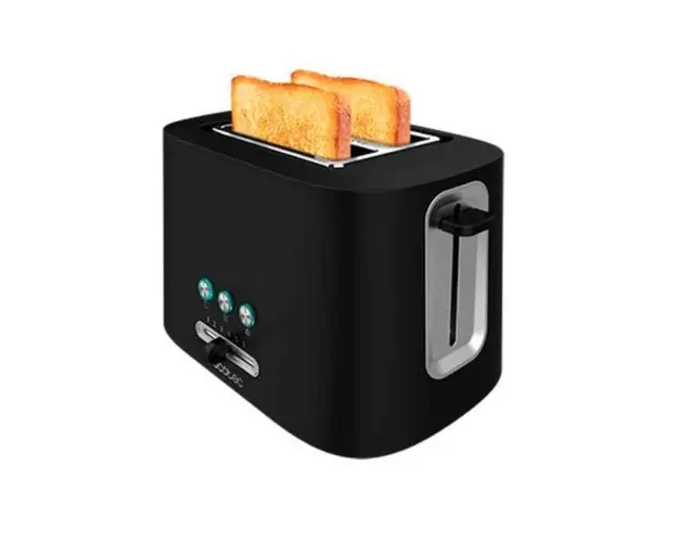 Prajitor de paine Cecotec ToastTaste 03179 9000, 980 W, Negru