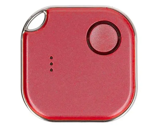 Telecomanda inteligenta Shelly BLU Button RED, Bluetooth, 36x36x6 mm, culoare rosu