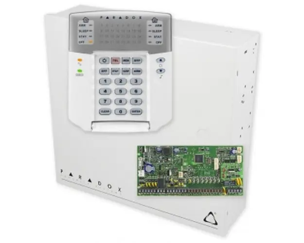 Centrala de alarma Paradox SP5500 + Tastatura K32+ LED