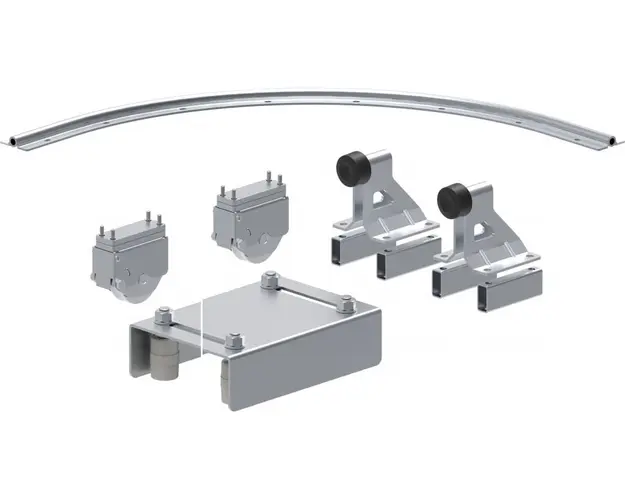 Set feronerie culisare 90 de grade curba 1M