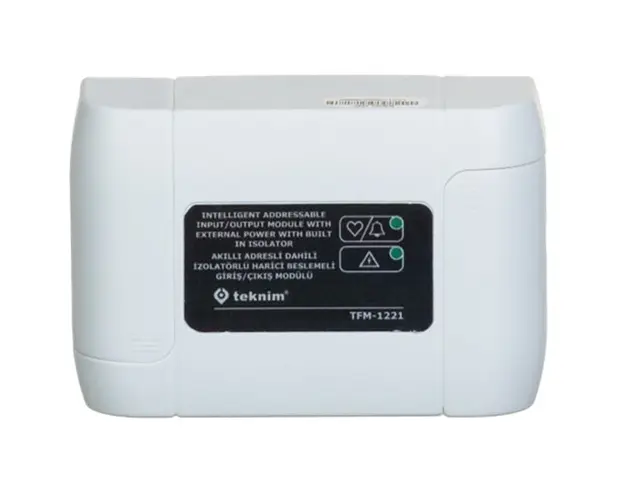 Modul adresabil inteligent I/0 pentru centrale detectie la incendiu TEKNIM, TFM-1221