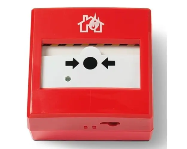 Buton de incendiu conventional rosu Inim IC0020