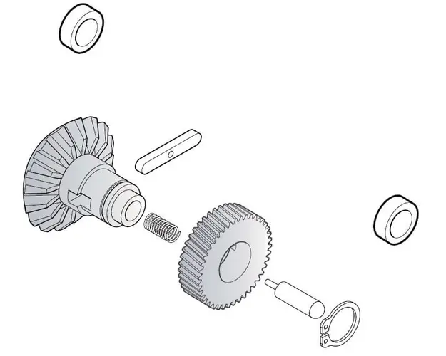 Angrenaj motor Optimo 3 Sky Line, 5RI3520000