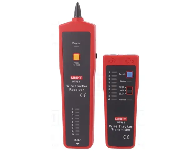 Tester de continuitate cablu de retea sau telefonic UNI-T UT682