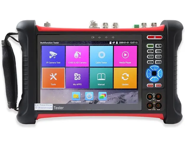 Tester CCTV profesional 4K, Wifi, multimetru, test retea POE OUT, HDMI IN/OUT SF-TESTER7-5N1-4K
