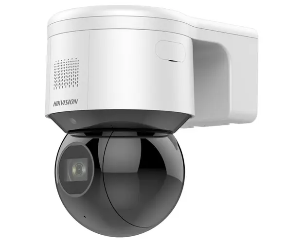 Camera PTZ Hikvision DS-2DE3A404IWG-E, DarkFighter, 4MP 2K, Iluminare duala, Alarma acustica si optica, slot MicroSD, PoE, IP66