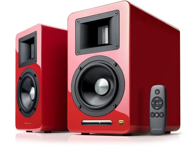 Set boxe 2.0 active 100W (2X50W) cu Bluetooth AIRPULSE A100-RD