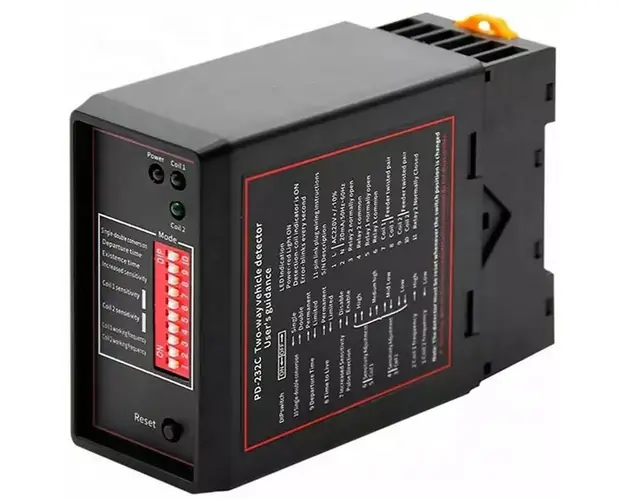 Detector dual, bucla inductiva, pentru prezenta autoturisme la sisteme de parcare, sensibilitate reglabila, ACM705B(24V)