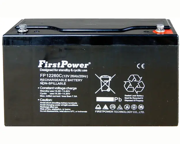 Acumulator 12V, 26 Ah, FP12260C, pentru statii Ericsson MD110