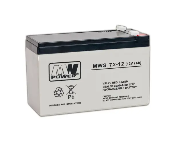 Acumulator 12V, 7.2Ah, MW Power, MWS 7.2-12