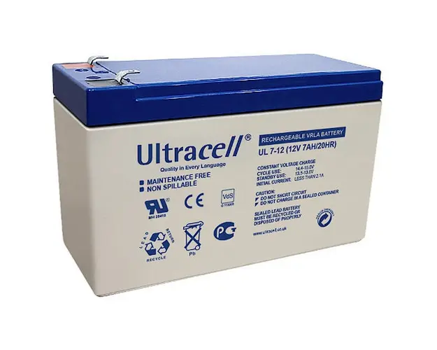 Acumulator Ultracell UL7-12 F1, 12V, 7Ah