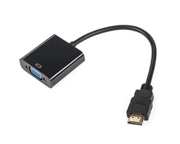 Adaptor HDMI tata la VGA mama, Safer KOM0842