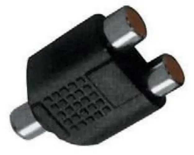Adaptor RCA mama la 2 X RCA mama MONO