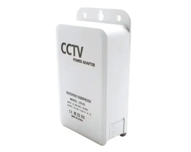 Alimentator de exterior 12V 2A pentru camere de supraveghere, Safer SAF-ZH-01