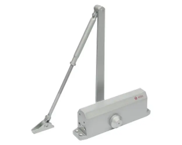 Amortizor hidraulic cu brat, pentru usi de 60-85kg, argintiu SA-5044AW-sv