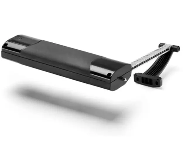 Automatizare ventilatie, cu lant, pentru geamuri batante, Comunello Smart 20, 24V, 0.9A, Neagra, MSMART20 L0B01