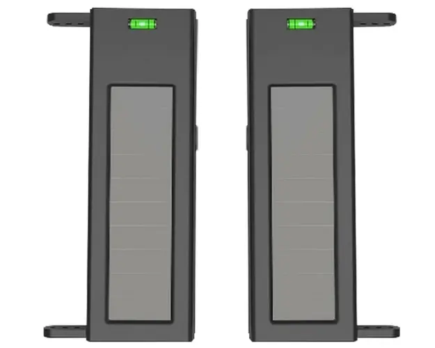 Set bariera fotoelectrica, de exterior, wireless, incarcare solara, 2 raze, baterie integrata, Safer, SAF-SH60