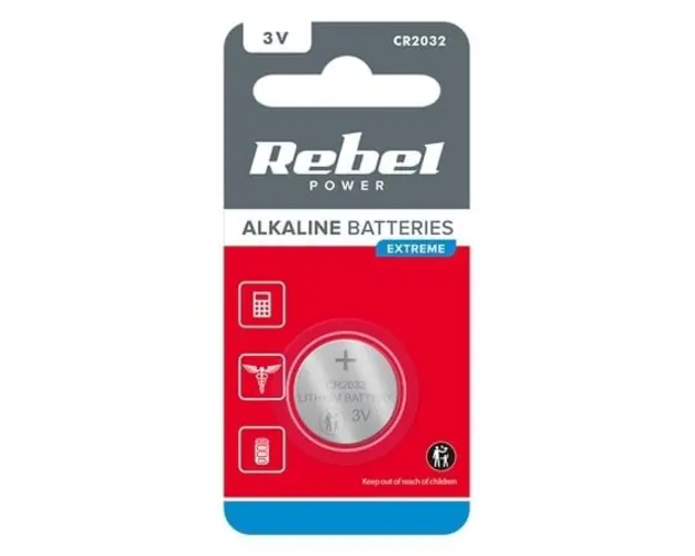 Baterie CR2032 pentru telecomenzi automatizari de porti LIFE DREAM, MULTI 2120, SAFER 2128.
