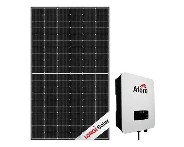 Pachet 8KW ON GRID Trifazat WiFi Afore si Longi, BNT008KTL+LR4