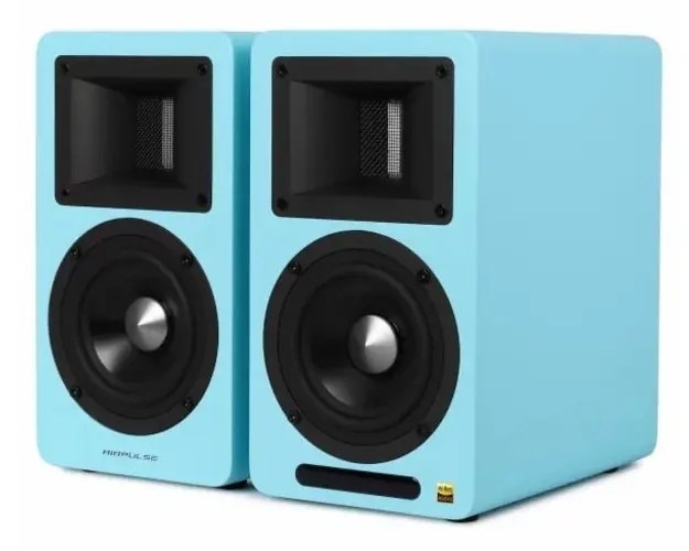 Set boxe 2.0 active 100W (2X50W) cu Bluetooth AIRPULSE A80-BL