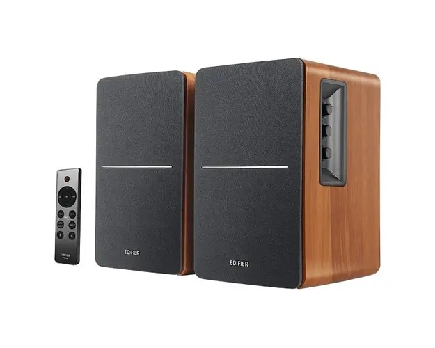 Boxe active Bluetooth Edifier R1280DBS-BR, 42W, carcasa lemn, maro