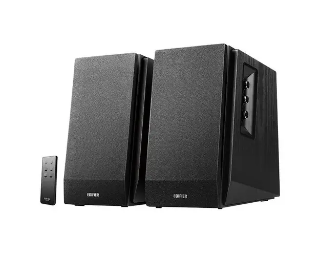 Boxe Bluetooth Edifier R1700BT, 66W, Dual RCA, carcasa lemn, negre