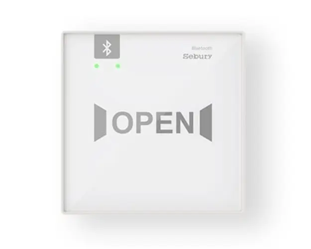 Buton de iesire cu Bluetooth, aplicatie mobila, 86x86x12, Sebury S-PAD-BT
