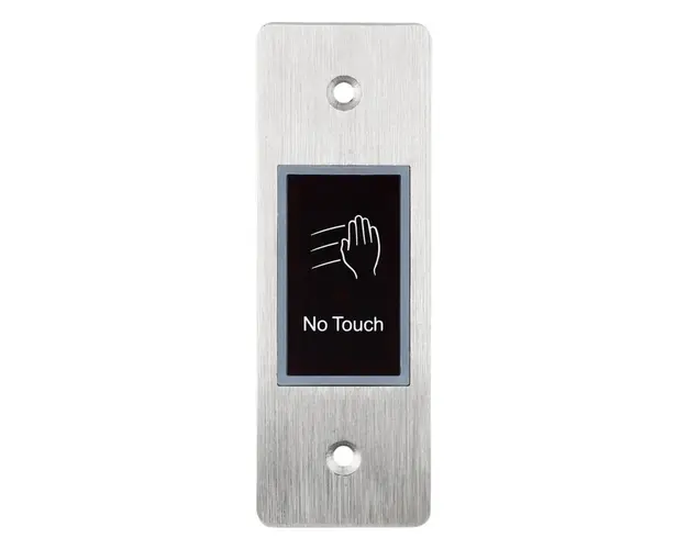 Buton de iesire incastrabil cu infrarosu si temporizare, index de protectie IP66, LED de stare, SECUKEY, Ebutton 1-X