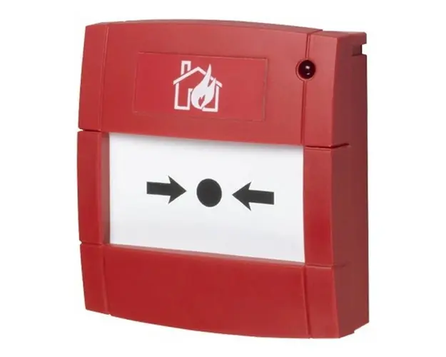Buton de incendiu adresabil Morley-IAS, montaj exterior, inteligent, ecran de protectie flexibil, cu izolator - Honeywell M5A-RP06FF-K013-41