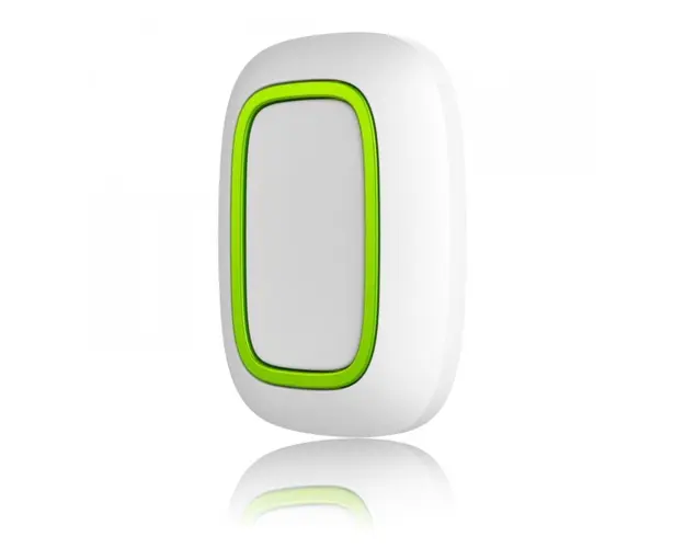 Buton de panica compatibil cu alarmele Ajax wireless, 868 Mhz 1.3km, IP65, BUTON WH