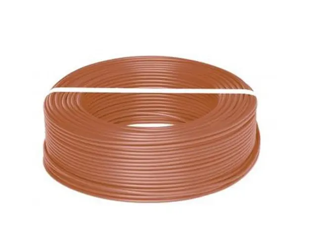 Cablu conductor flexibil MYF 1,5mm, rola100 metri, maro, CCA