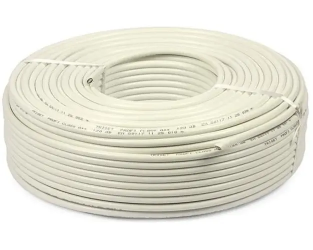 Cablu de alarma 4x0,22 mm CUPRU Rola 100M Safer, CAB4022