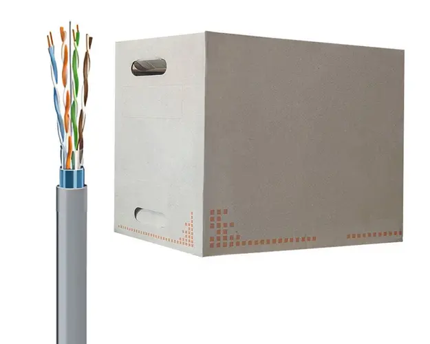 Cablu FTP CAT5E, din cupru, 4x2x24, rola 305m, Safer ADM-FTP5E-4X2X24-305M